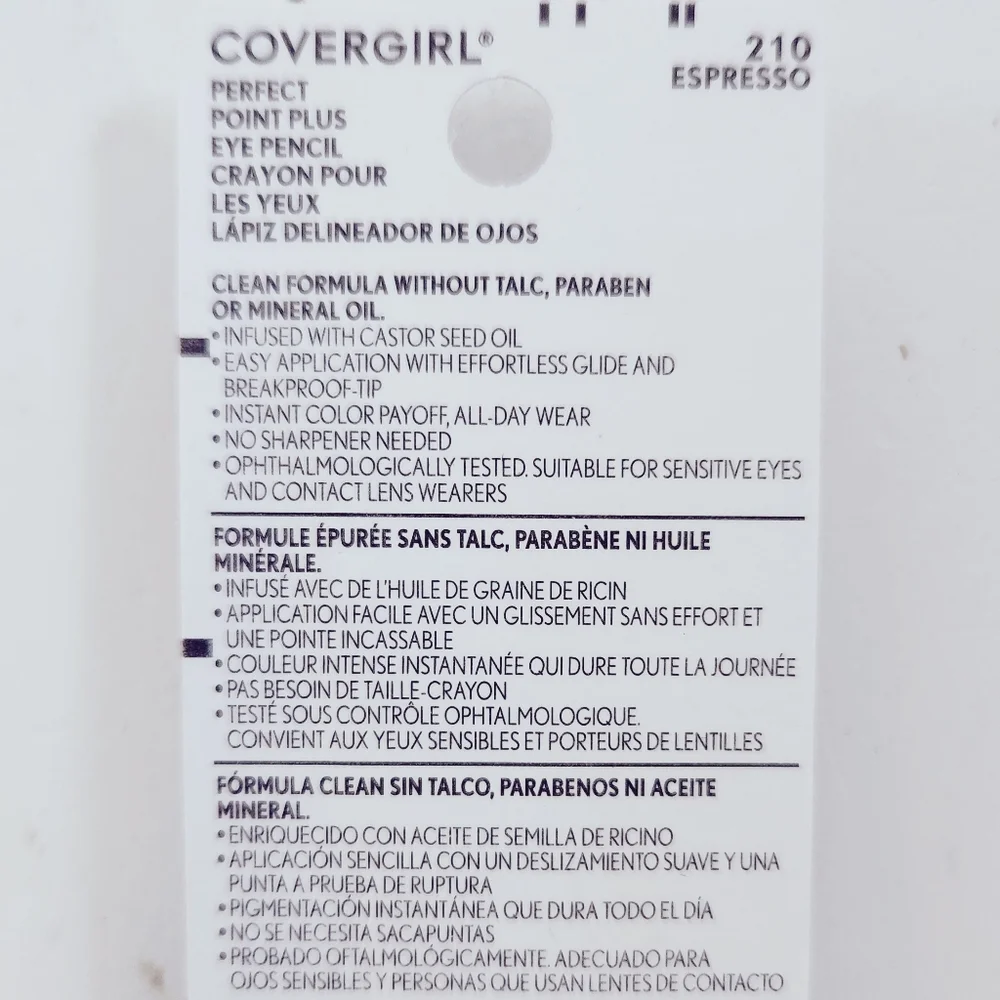 ⭐4/$15 CoverGirl Perfect Point Plus Eyeliner Espresso
